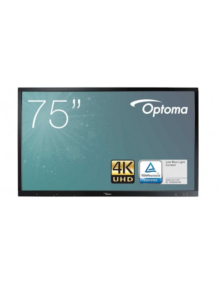 Optoma OP751RKe Pantalla interactiva 75"
