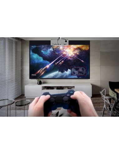 Optoma UHD35 4K UHD + Pantalla Manual 120" Optoma