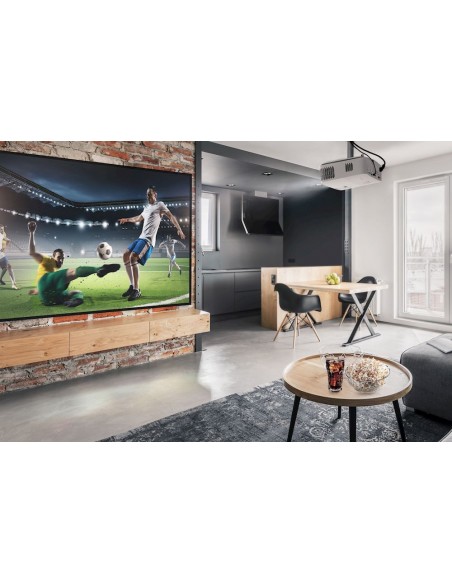 Optoma UHD35 4K UHD + Pantalla Electrica 120" Optoma